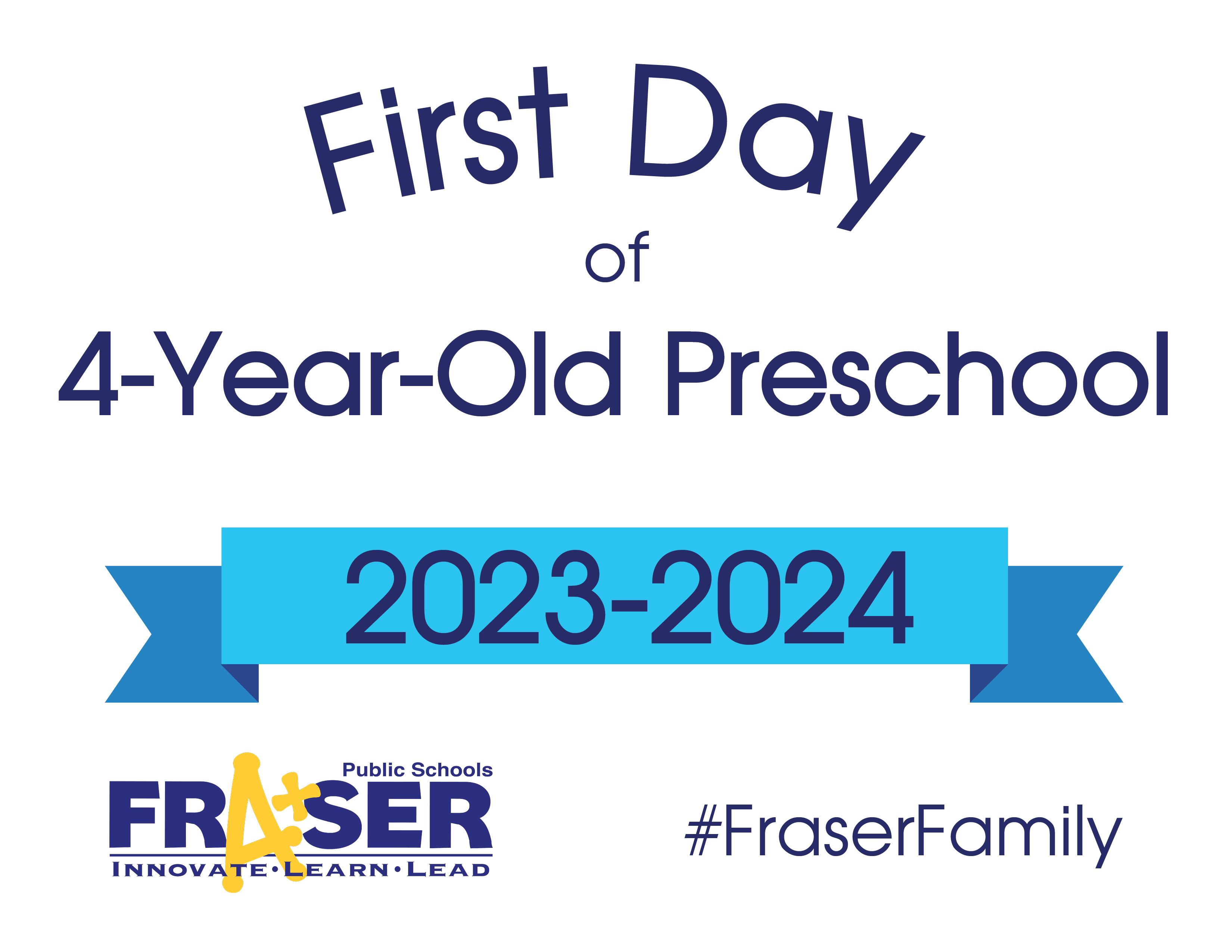 first day of 4 year old preschool